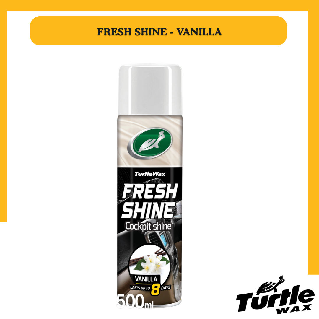 Turtle Wax – Soins des Plastiques Fresh Shine 500ml – Nettoyant & Raviveur
