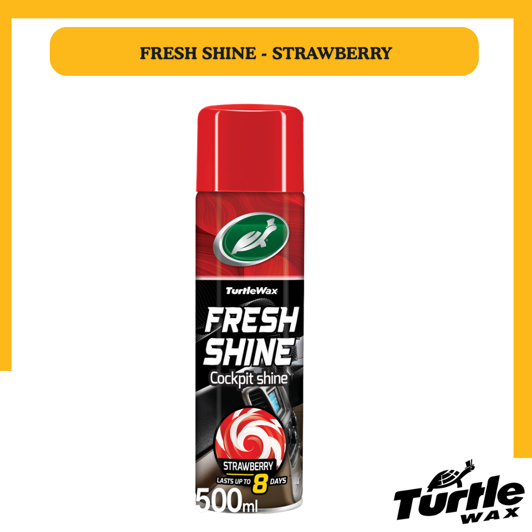 Turtle Wax – Soins des Plastiques Fresh Shine 500ml – Nettoyant & Raviveur