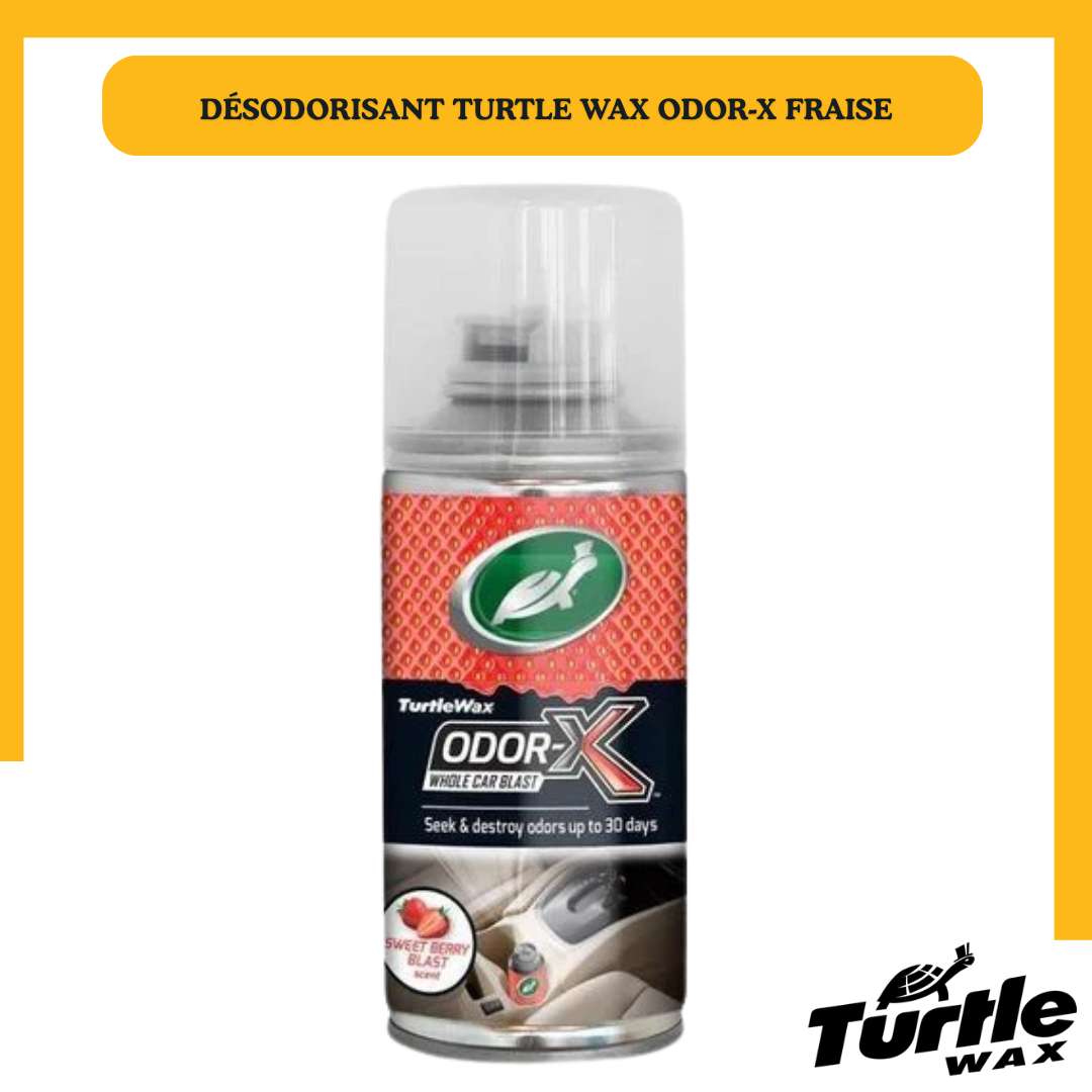 Odor-X Whole Car Blast – Désodorisant Puissant en Aérosol pour Voiture | Élimine les Odeurs Jusqu’à 30 Jours
