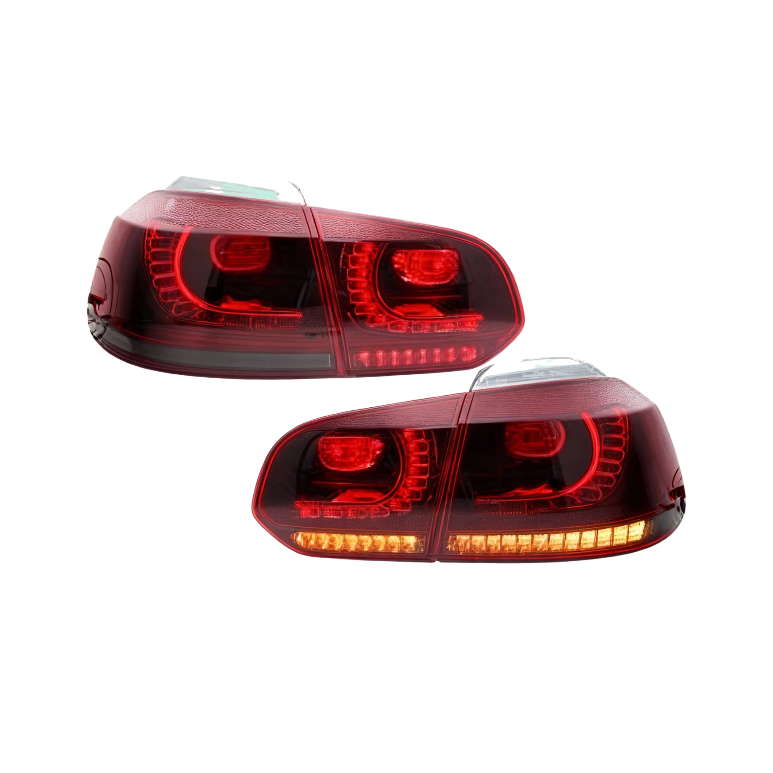 Paire de feux arrière AKD style R20 pour Volkswagen Golf 6