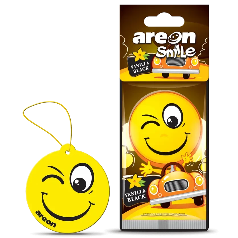 Areon Smile Vanilla Black ASD22