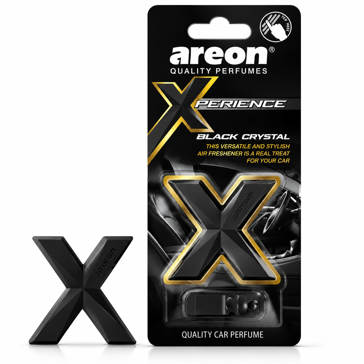 Areon XPERIENCE Black Crystal désodorisant voiture