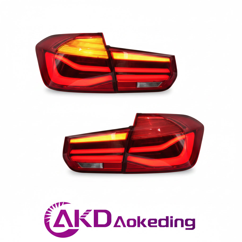 Paire de feux arrière LED AKD style LCI BMW Série 3 F30 F31 2012-2018