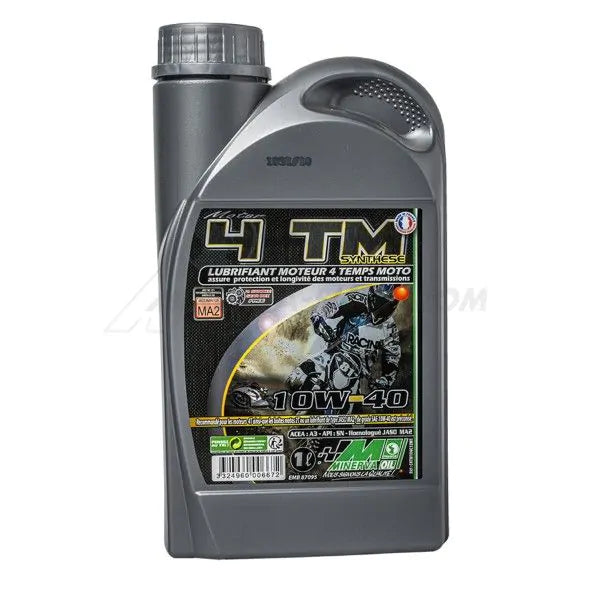 Minerva moto 4 tm 10w-40 synthese 1l c4tm104/c12m1