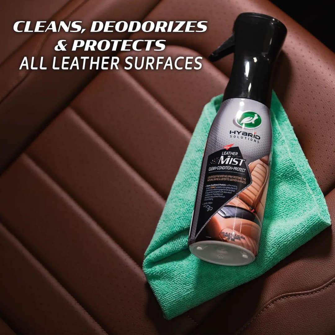 Turtle Wax Hybrid Solutions Leather Mist – Nettoyant & Soin Cuir 591ML