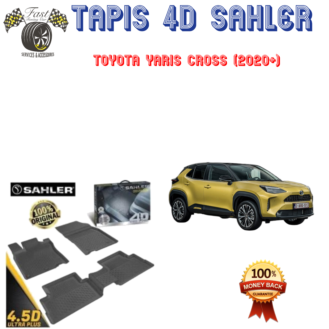 Tapis Sur Mesure 4D Toyota Yaris Cross 2020+