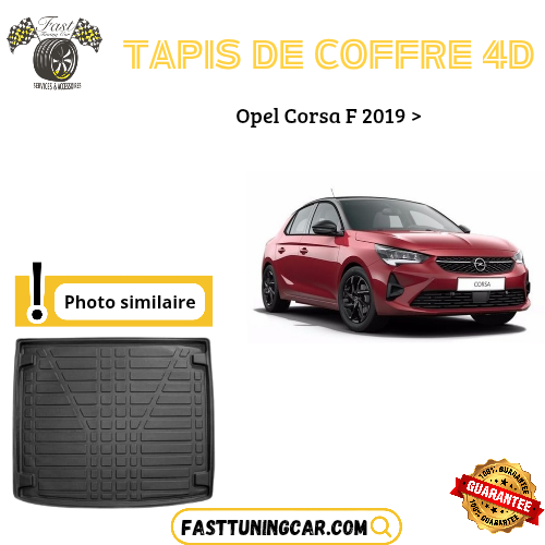 Tapis de coffre 4D OPEL CORSA-F 2019-2024>