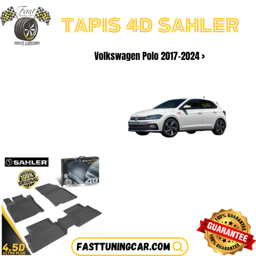 Tapis Sur Mesure 4D Volkswagen Polo 2017-2024>