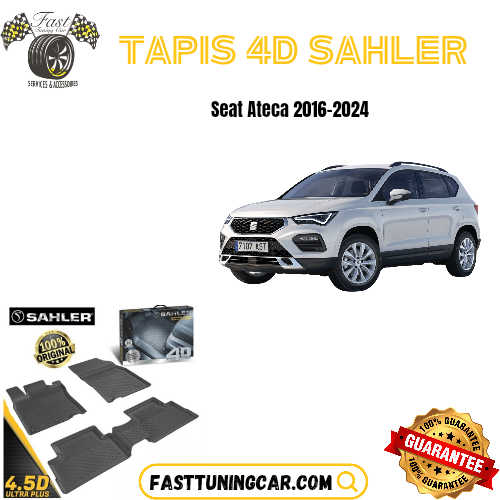 Tapis Sur Mesure 4D Seat Ateca 2016-2024