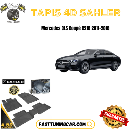 Tapis Sur Mesure 4D Mercedes CLS coupé C218 2011-2018