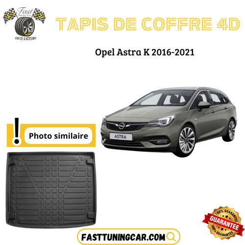 Tapis de coffre 4D OPEL ASTRA K 2016-2021