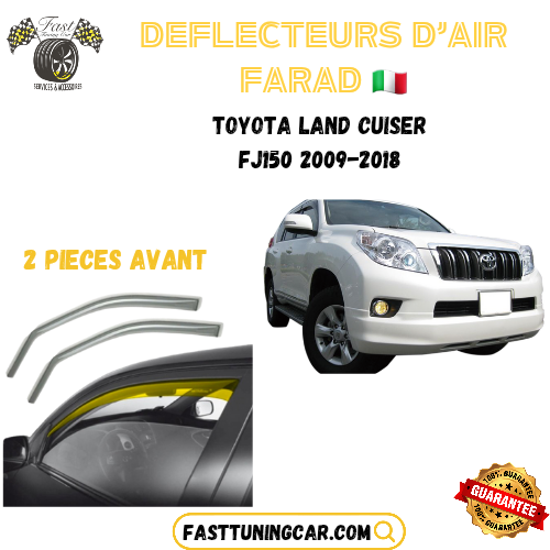 Déflecteurs d'air farad Land Cruiser Serie FJ150 2009-2018