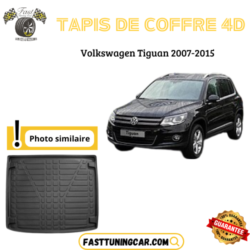 Tapis de coffre 4D VOLKSWAGEN TIGUAN 2007-2015