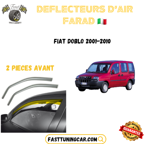 Déflecteurs d'air farad Fiat Doblo 2001-2010