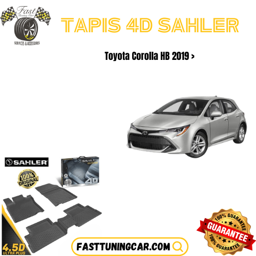 TAPIS Sur Mesure 4D Toyota Corolla 2019+HB