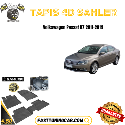 Tapis Sur Mesure 4D Volkswagen Passat B7 2011-2014