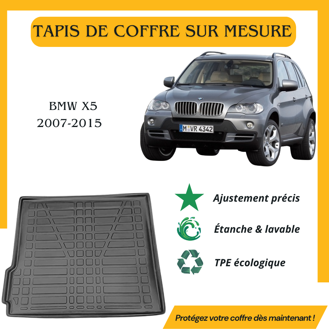 Tapis de coffre 4D BMW X5 2007-2015