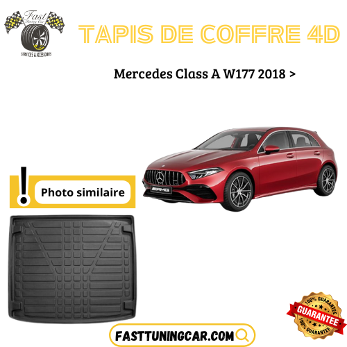 Tapis de coffre 4D MERCEDES CLASSE A W177 2018+