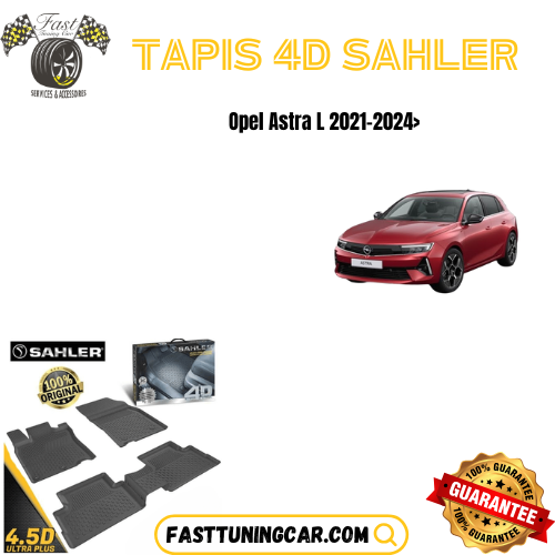 Tapis Sur Mesure 4D Opel Astra L 2021-2024 >