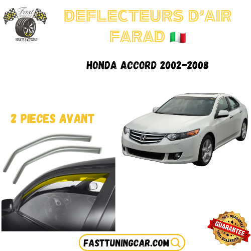 Déflecteurs d'air farad Honda Accord 2002-2008