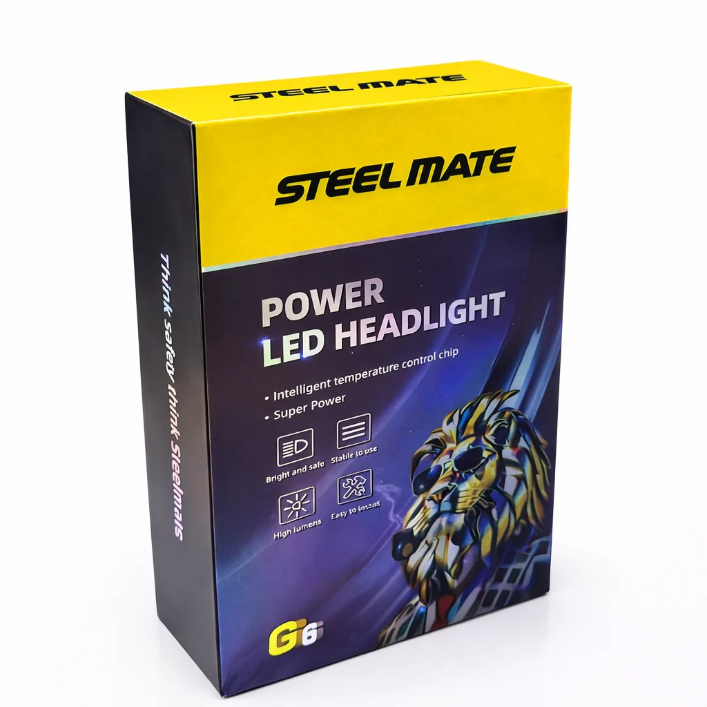 Boîte du kit LED Steelmate G6 H4